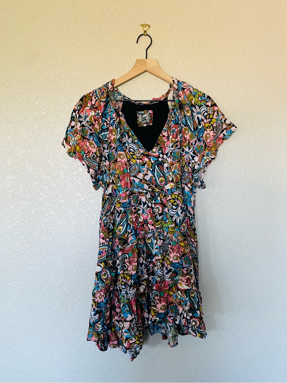 Anthropologie Robin Tiered Mini Dress - Picture 3 of 16
